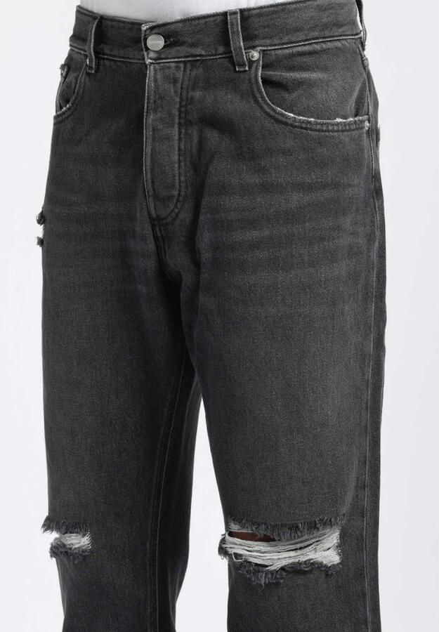 Icon Denim Straight Jeans Gray Heren - Foto 3