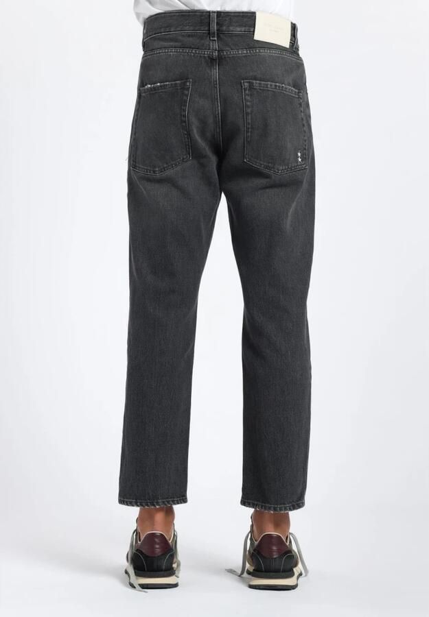 Icon Denim Straight Jeans Gray Heren - Foto 4