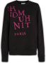 IH NOM UH NIT Round-neck Knitwear Zwart Dames - Thumbnail 1