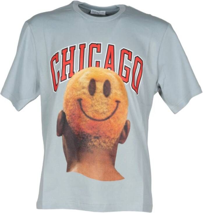 IH NOM UH NIT T-shirt Chicago-spelers Blauw Heren