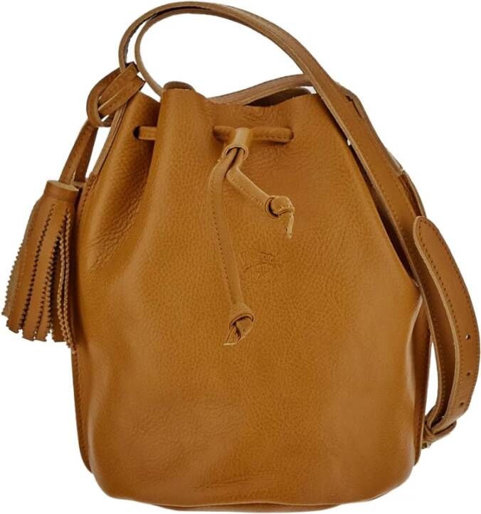 Il Bisonte Bucket Bags Bruin Dames