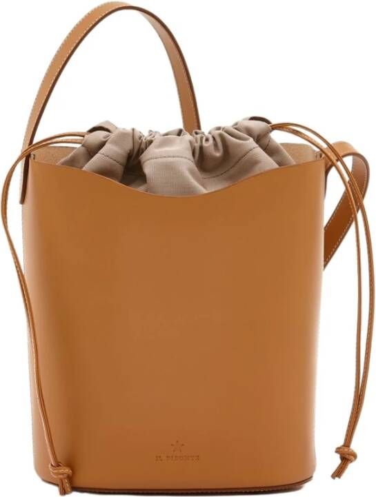 Il Bisonte Bucket Bags Bruin Dames