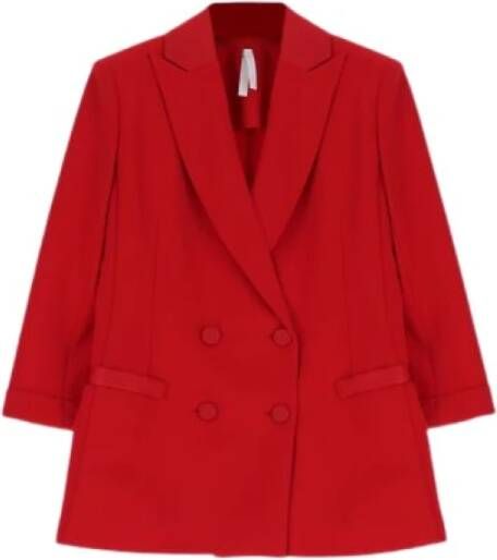 Imperial Stijlvolle Jas Rood Dames