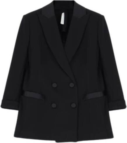 Imperial Stijlvolle Jas Zwart Dames