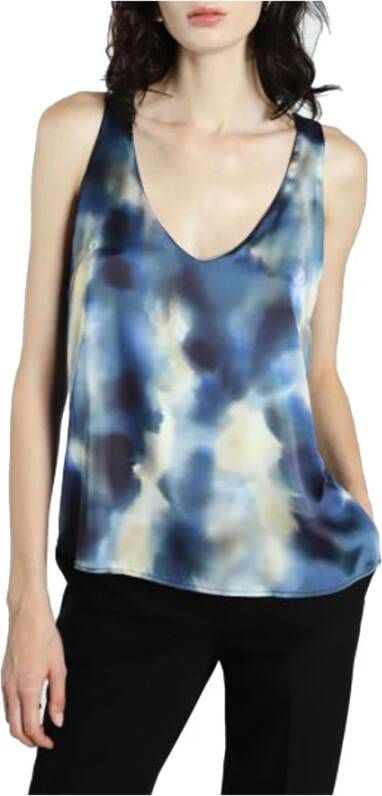 Imperial Stijlvolle Top voor een Koninklijke Uitstraling Blauw Dames