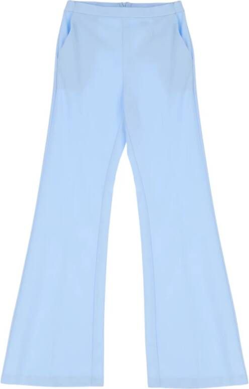 Imperial Wide Trousers Blauw Dames