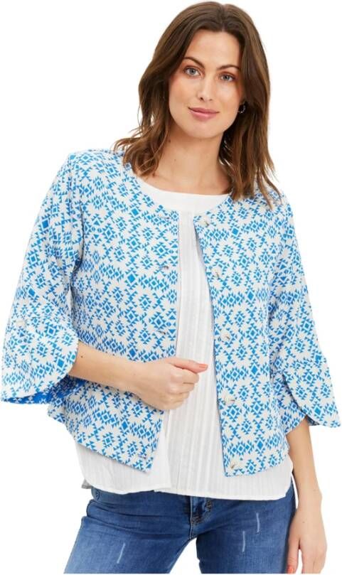 IN Front Blazers Blauw Dames