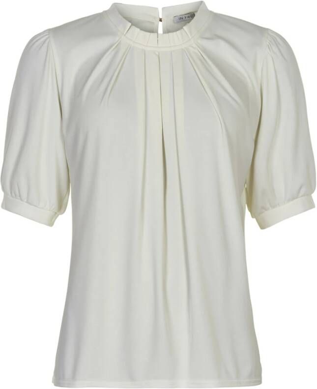 IN Front Blouses 14852 White Dames