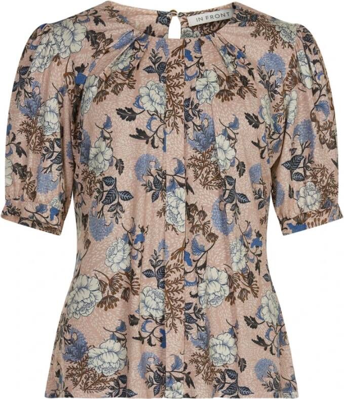 IN Front Blouses Roze Dames