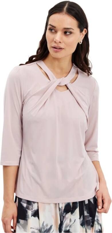 IN Front Blouses Roze Dames