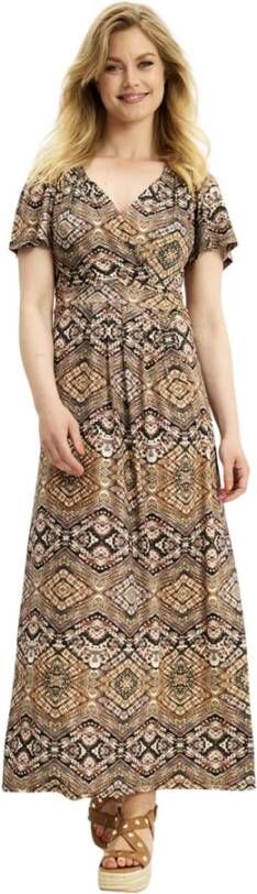 IN Front Maxi Dresses Bruin Dames