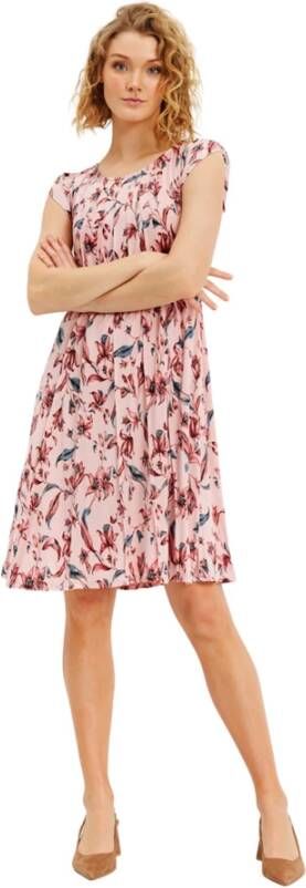 IN Front Short Dresses Roze Dames