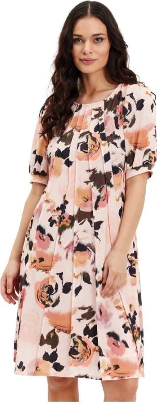 IN Front Short Dresses Roze Dames