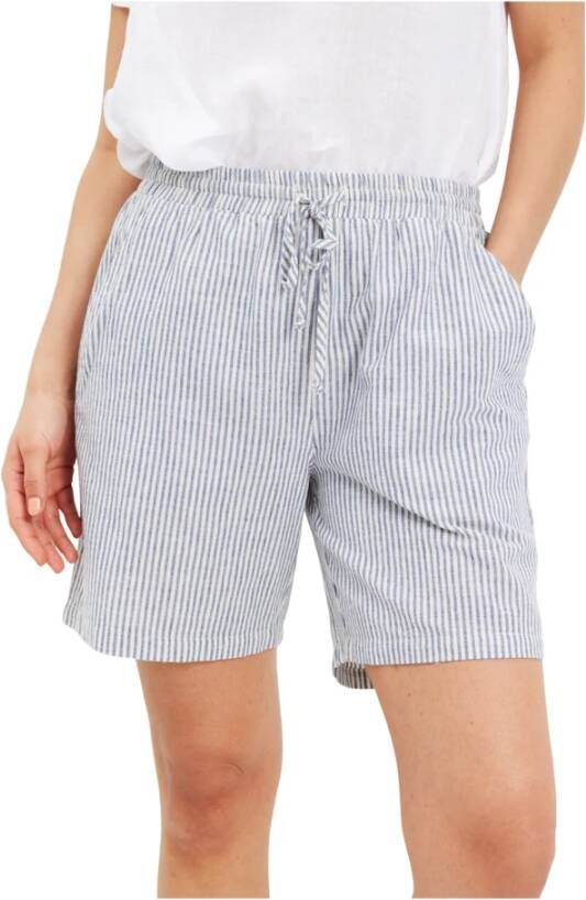 IN Front Short Shorts Blauw Dames