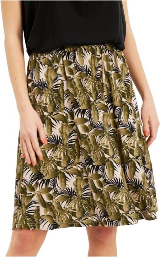 IN Front Short Skirts Meerkleurig Dames