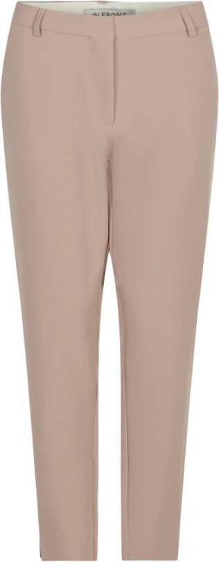 IN Front Slim-fit Trousers Roze Dames