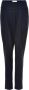 IN Front Straight Trousers Blauw Dames - Thumbnail 2
