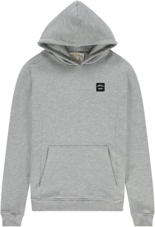 In Gold We Trust Hoodies Grijs Heren