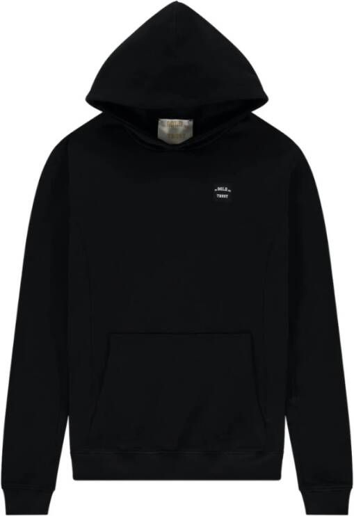 In Gold We Trust Hoodies Zwart Heren