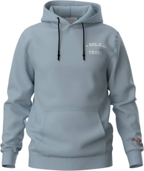 In Gold We Trust Kinderen The Notorious Hoodie Blauw Heren