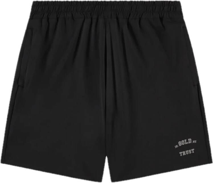 In Gold We Trust Short Shorts Zwart Heren