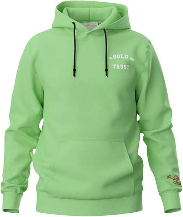In Gold We Trust sweatshirt Groen Heren