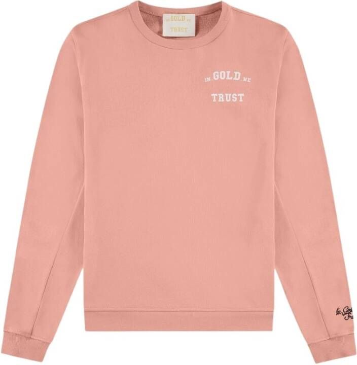 In Gold We Trust Slim Light Heren Jeans Pink Heren