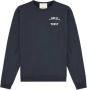 In Gold We Trust Het slanke licht sweatshirt Blauw Heren - Thumbnail 7