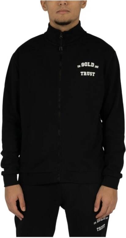 In Gold We Trust The Crocodile Jet Black Zwart Heren