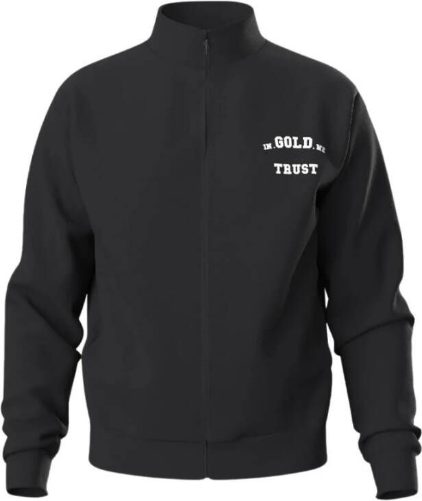 In Gold We Trust The Crocodile vest Zwart Heren
