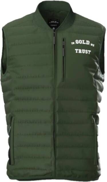 In Gold We Trust The Glory Bodywarmer Groen Heren