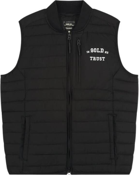 In Gold We Trust The Glory Bodywarmer Zwart Heren
