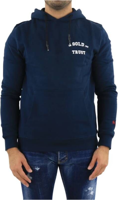 In Gold We Trust The Notorious Hoodie Blauw Heren