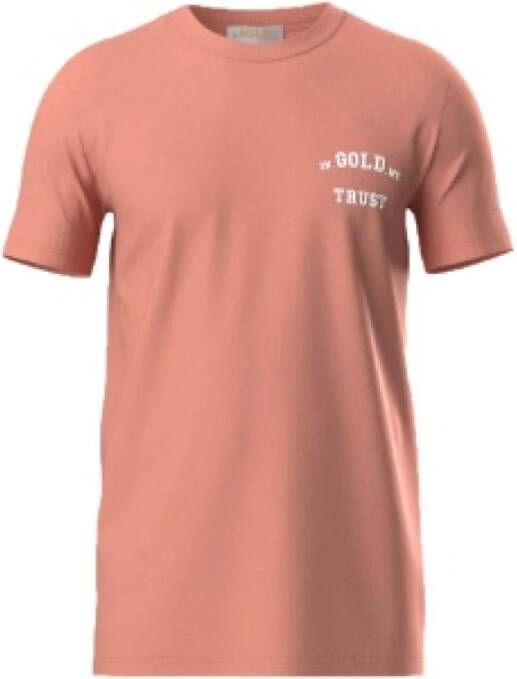 In Gold We Trust The Pusha Light T-Shirt Roze Heren