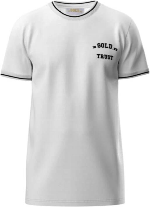 In Gold We Trust The Same T-Shirt Heren Wit Heren