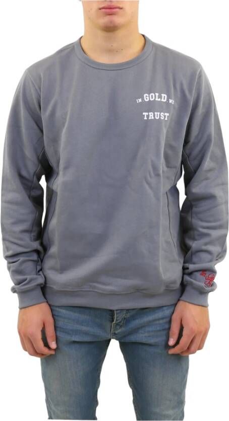In Gold We Trust Slim Licht Grijs Heren Jeans Gray Heren