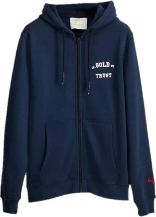 In Gold We Trust The Wallace Jacket Total Eclipse Blauw Heren