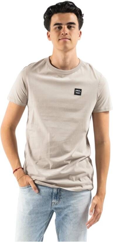 In Gold We Trust Training T-Shirts Grijs Heren