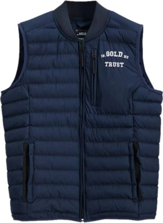 In Gold We Trust Vest Blauw Heren