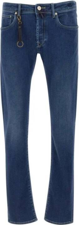 Incotex Blue Division Heren Katoenen Jeans Blauw Heren