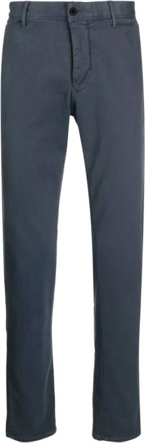 Incotex Broek Blauw Heren