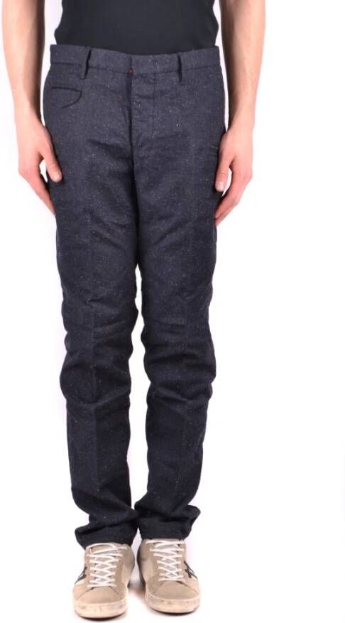 Incotex Broek Blauw Heren