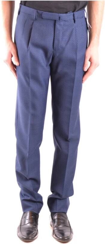 Incotex Broek Blauw Heren