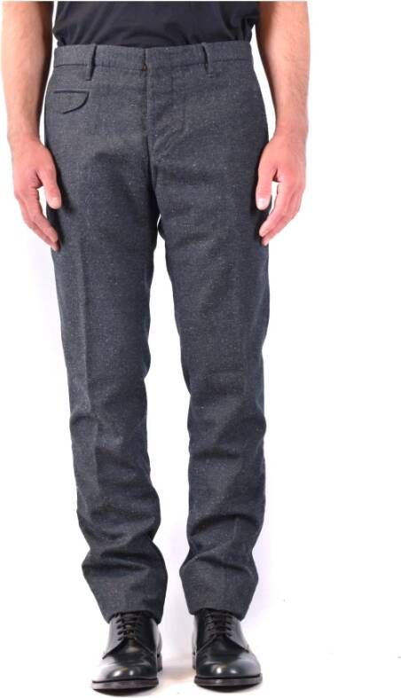 Incotex Broek Blauw Heren