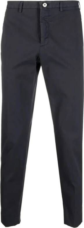 Incotex Broek Blauw Heren