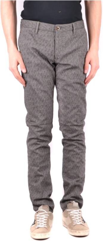 Incotex Broek Grijs Heren