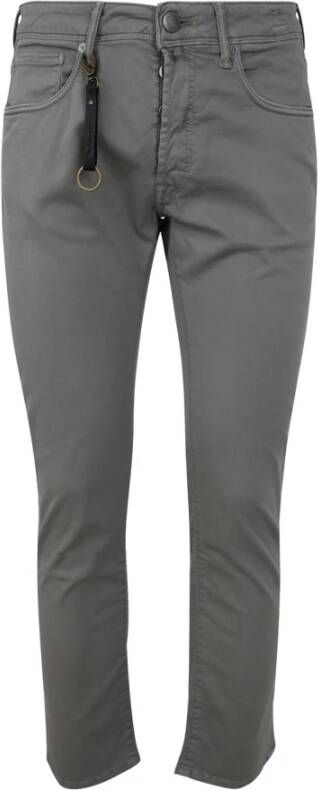 Incotex Chinos Grijs Heren
