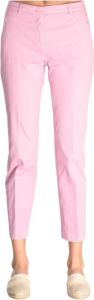 Incotex Cropped Trousers Roze Dames
