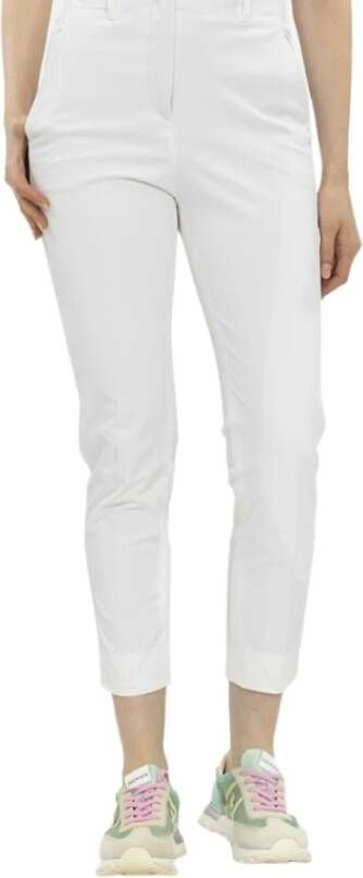 Incotex Cropped Trousers White Dames
