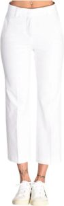 Incotex Cropped Trousers Wit Dames